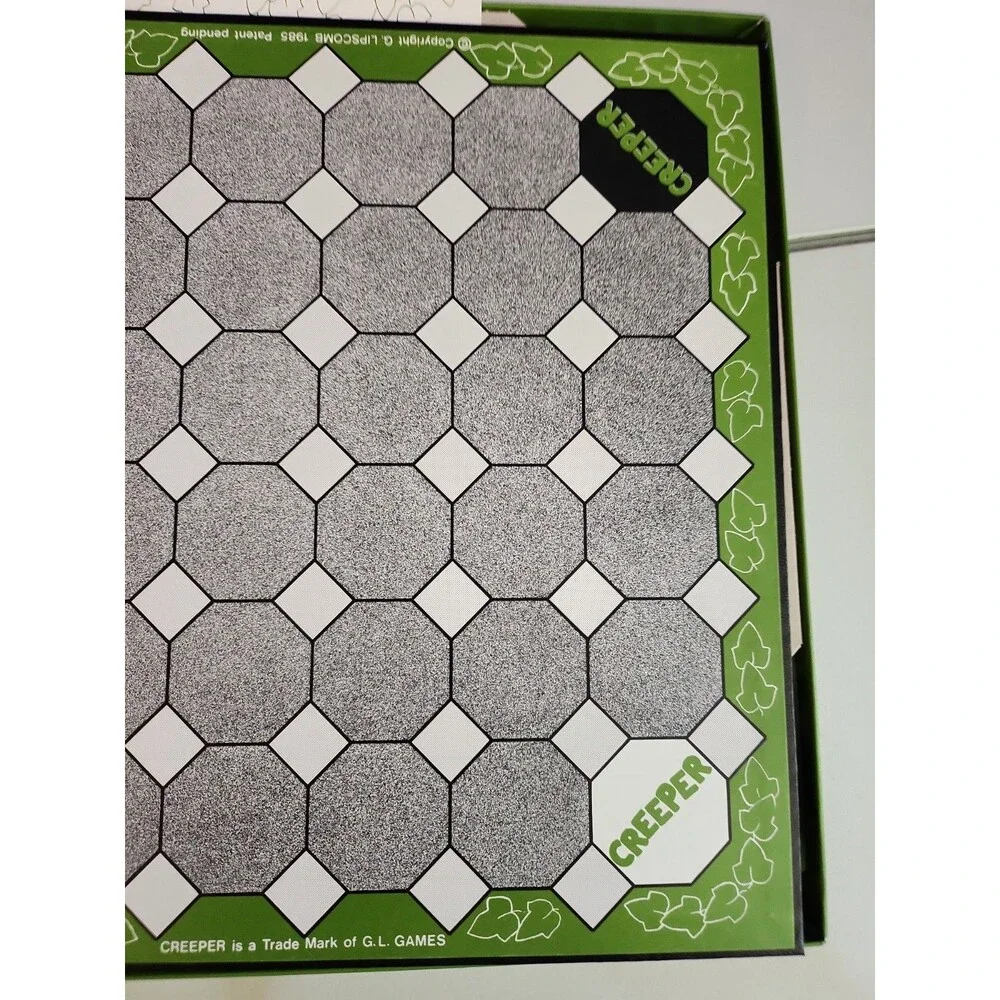 Creeper Strategy Board Game 1985 GL Games Lipscomb Vintage